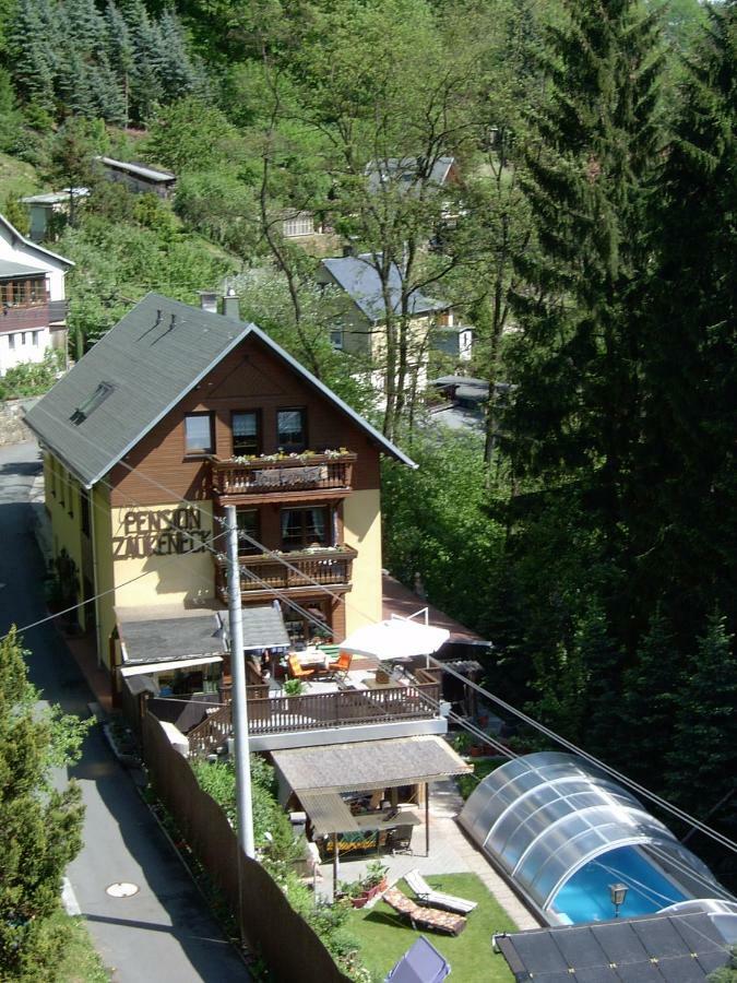 Pension Zaukeneck Bad Schandau Bagian luar foto