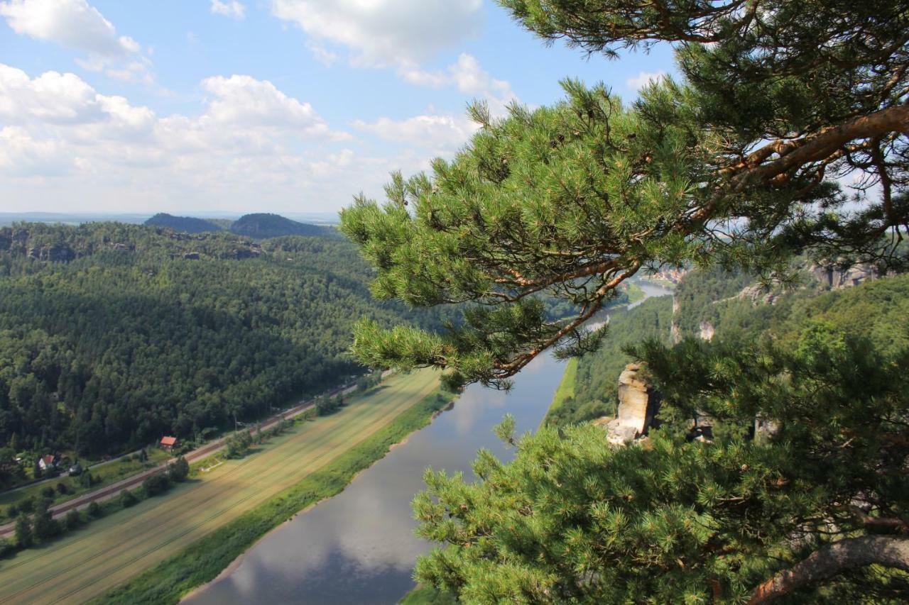 Pension Zaukeneck Bad Schandau Bagian luar foto